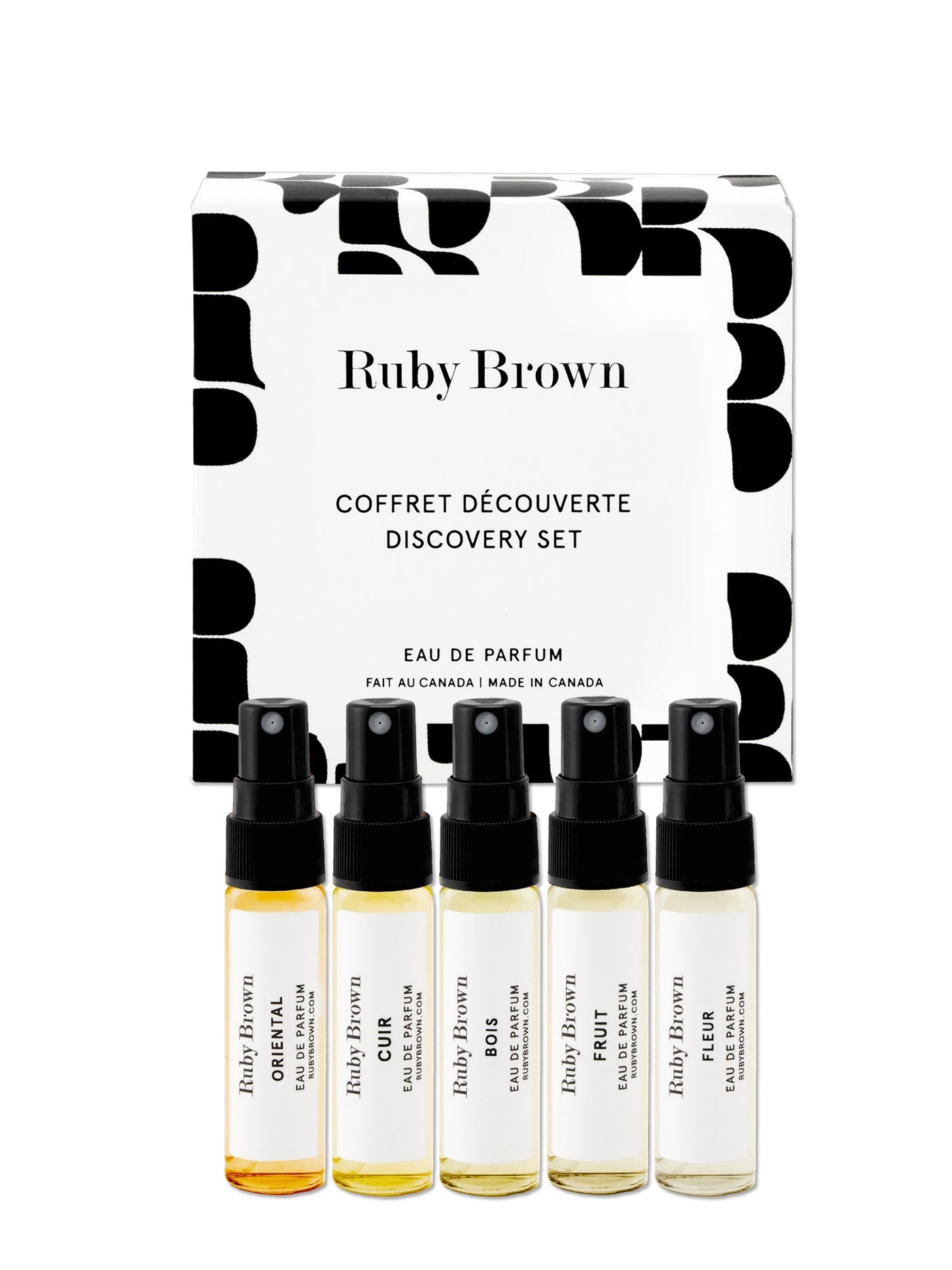 Coffret Découverte Parfums - Ruby Brown