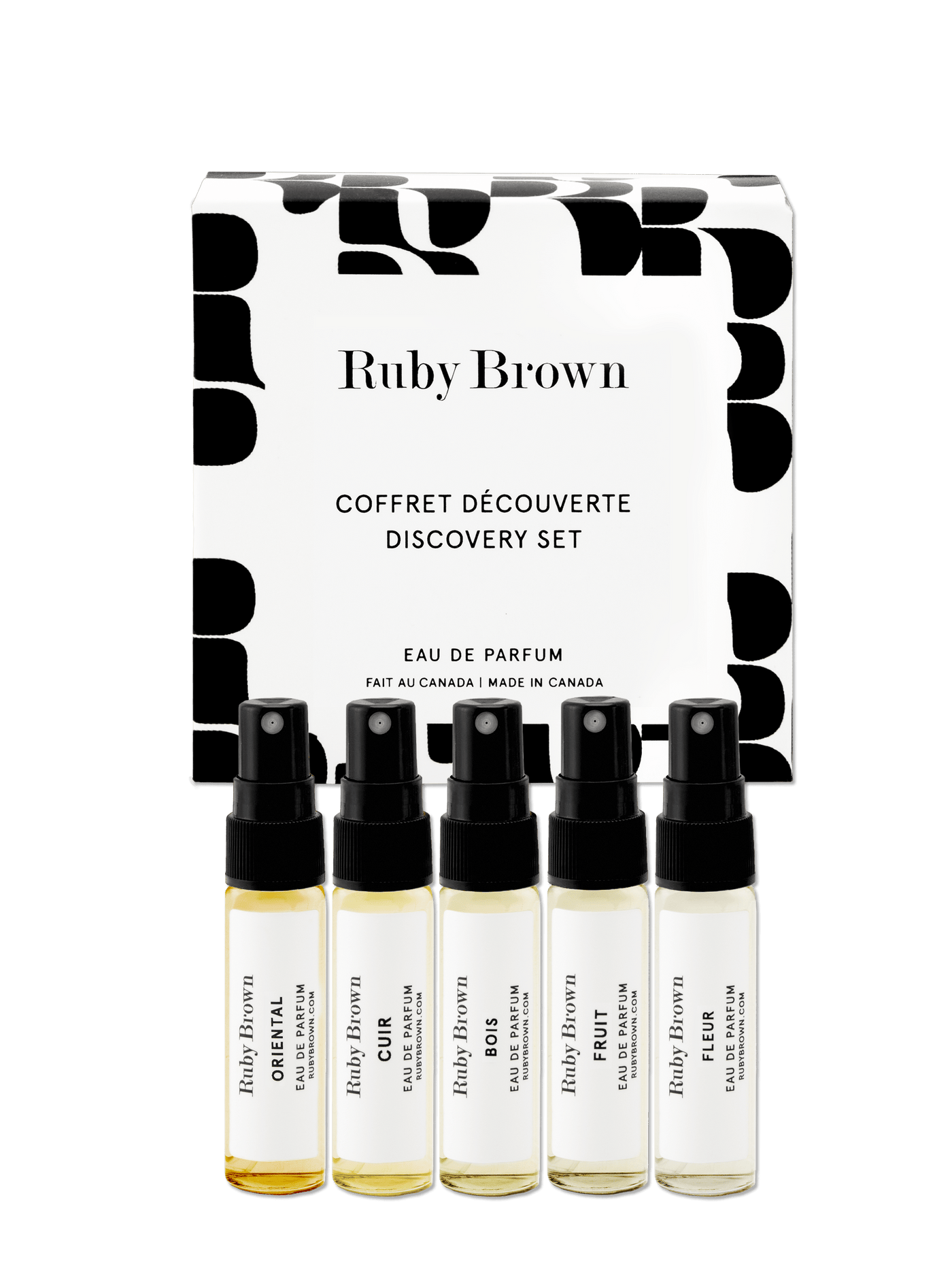 Coffret Découverte Parfums - Ruby Brown