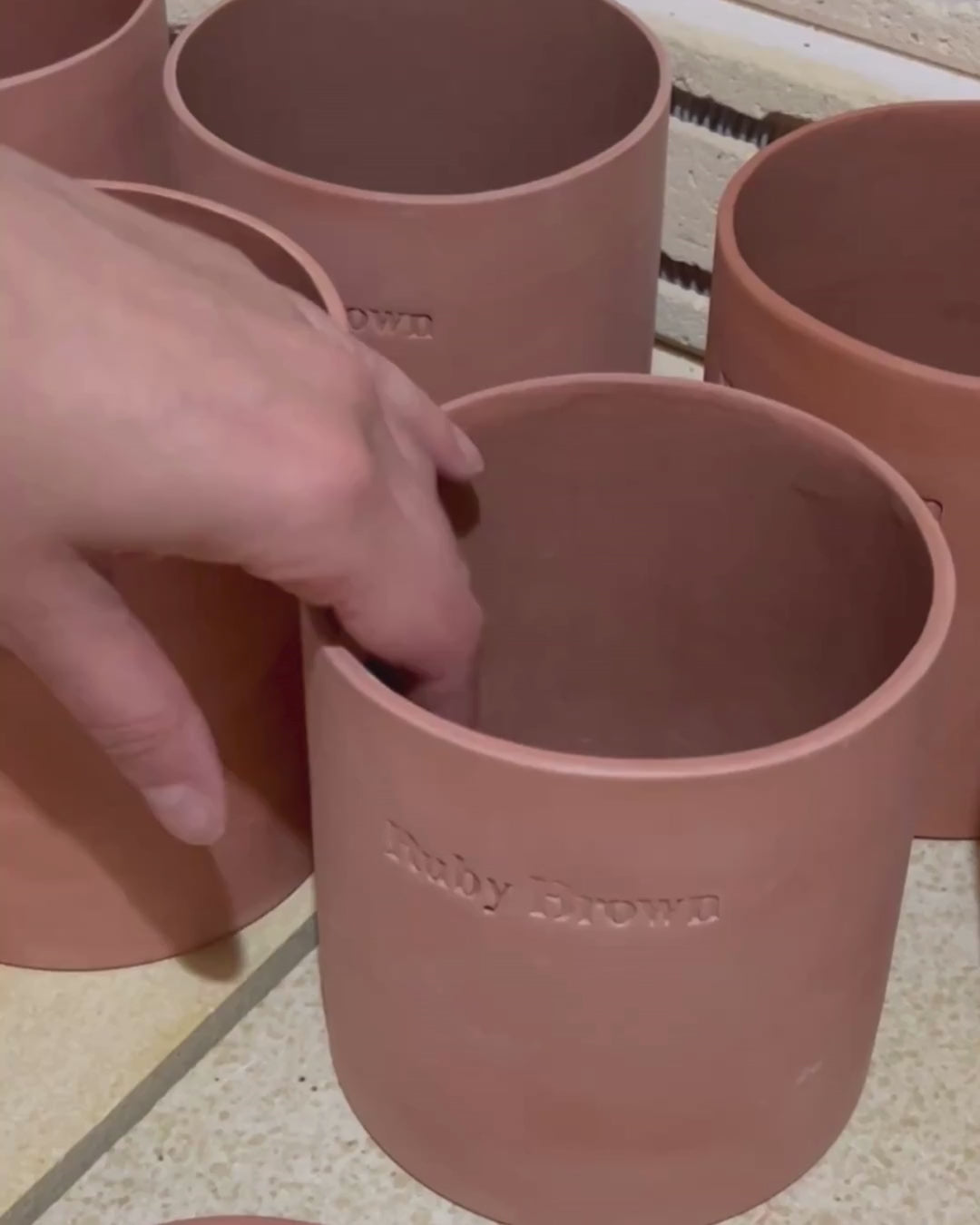 Terracotta 3-wick Candle