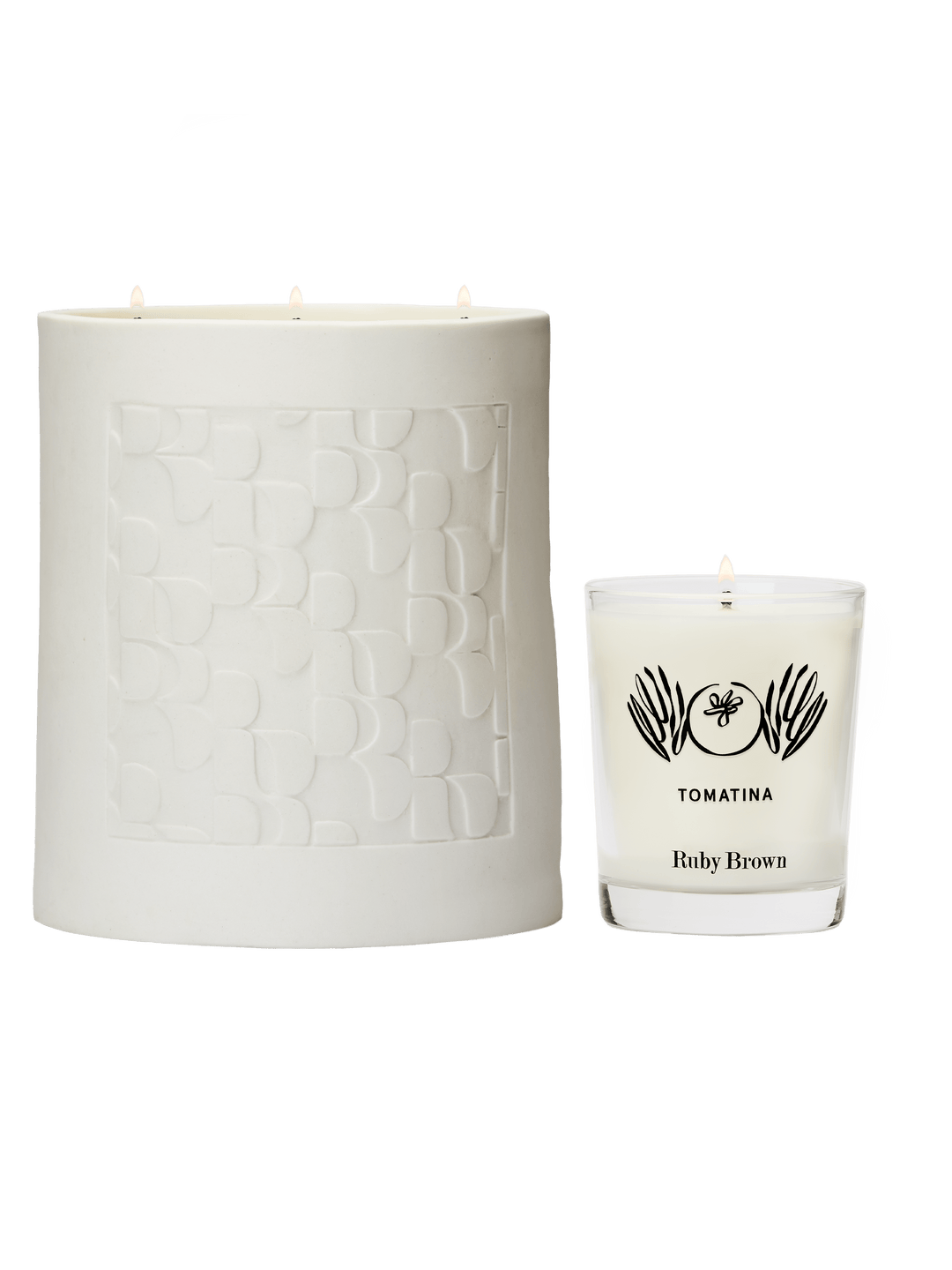 Bougies Porcelaines – Ruby Brown