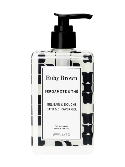 Gel bain et douche Bergamote & Thé - Ruby Brown