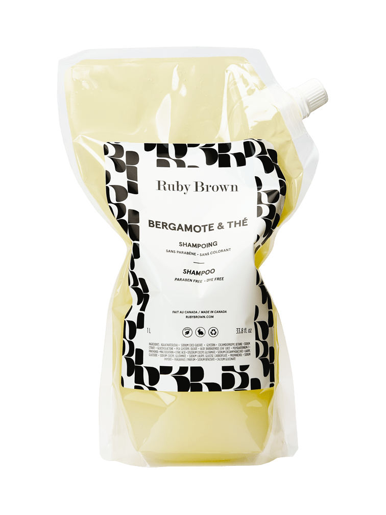 Recharge shampoing Bergamote & Thé - Ruby Brown